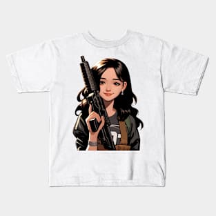 Tactical Girls' Frontline Kids T-Shirt